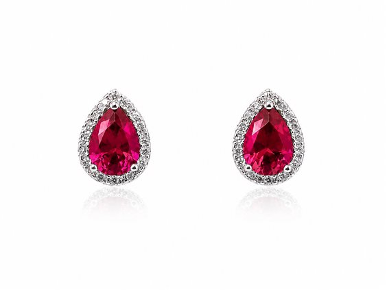 Orecchini Ultima Edizione Donna in Argento OAO7695-ROSSO - OAO7695-ROSSO